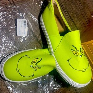 Grinch shoes